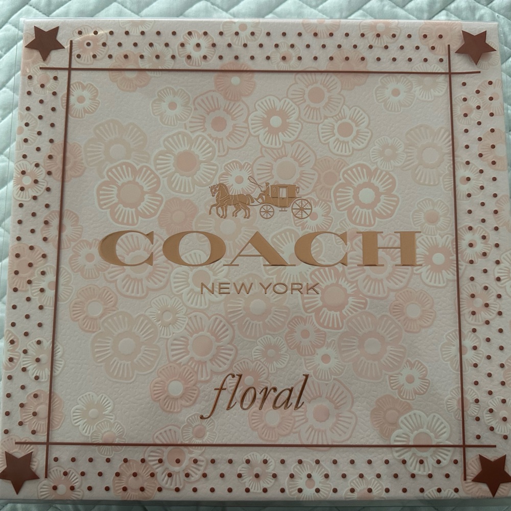 Coach New York Floral Gift Box